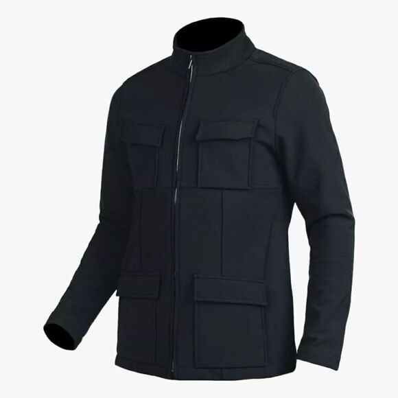 Mission Workshop Men's The Solo Schoeller Soft Shell Black Field Jacket- XS NWOT - Picture 1 of 13